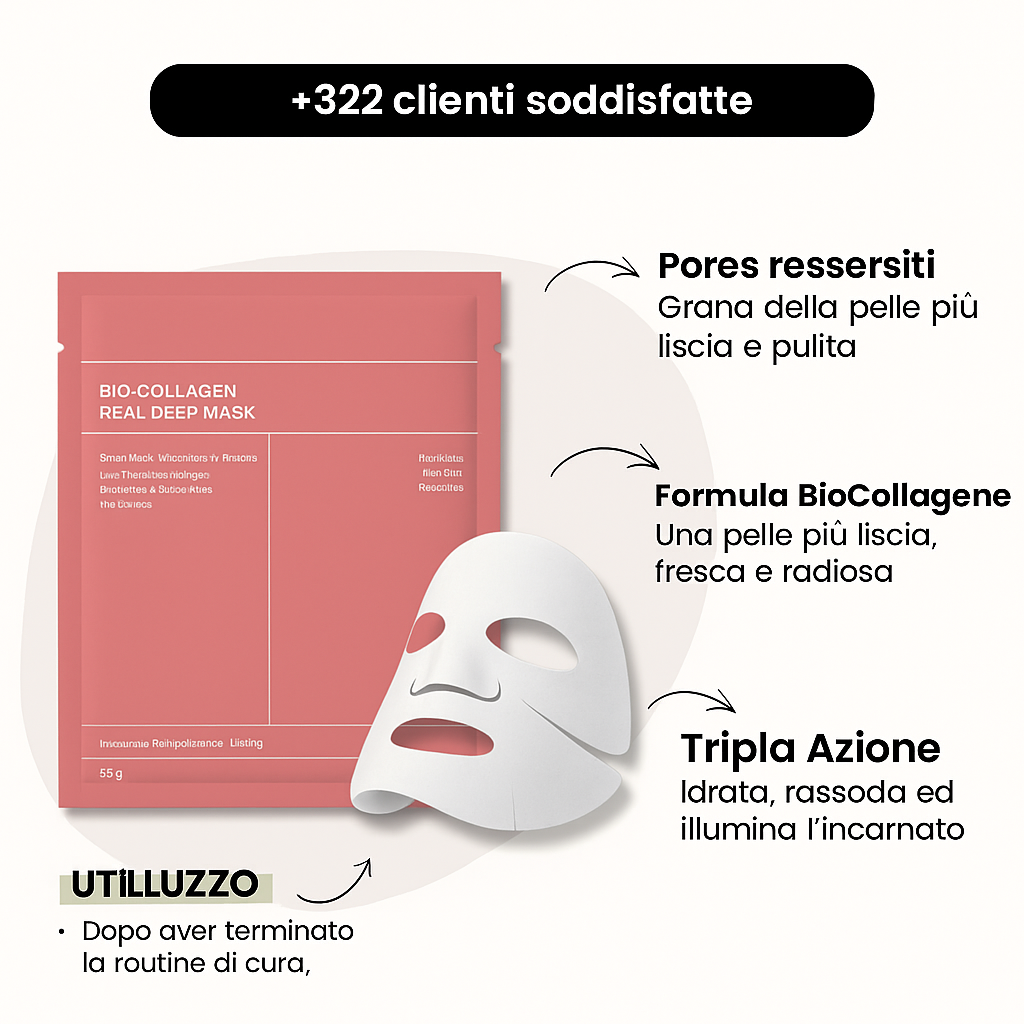 Maschera BIO-COLLAGENE